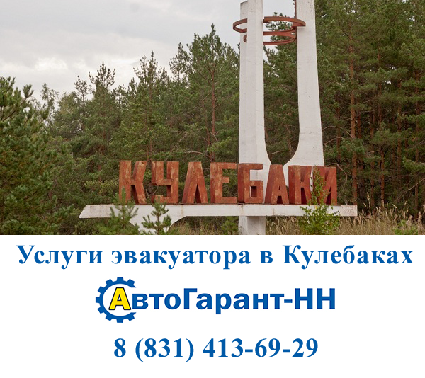 Услуги эвакуатора в Кулебаках